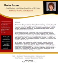 Denise Beeson, small business and SBA loans