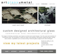 Art Glass & Metal, Jay Curtis, Carlsbad, CA